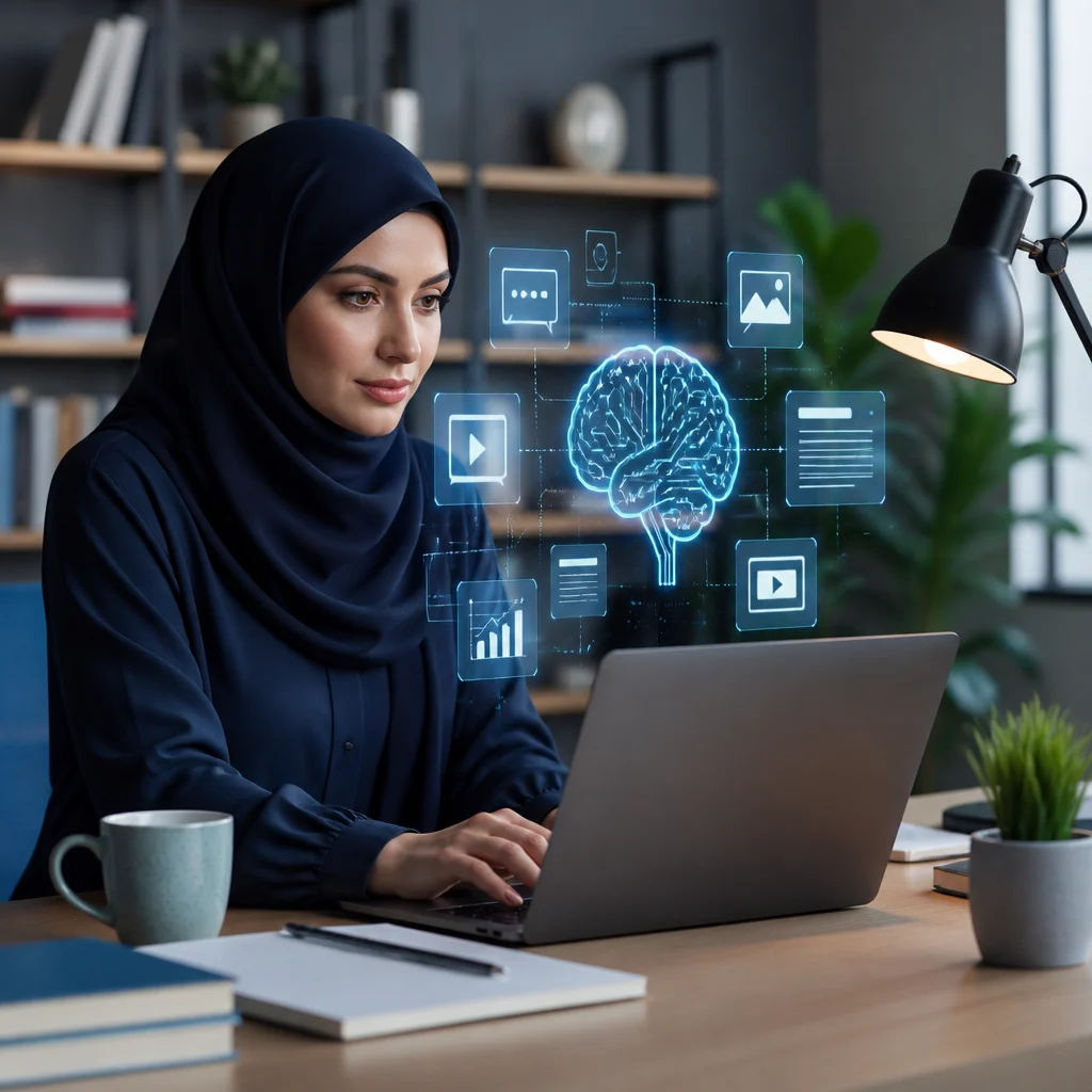 تولید محتوا با هوش مصنوعی دقیقاً چیست و چرا در ۲۰۲۶ مهم است؟